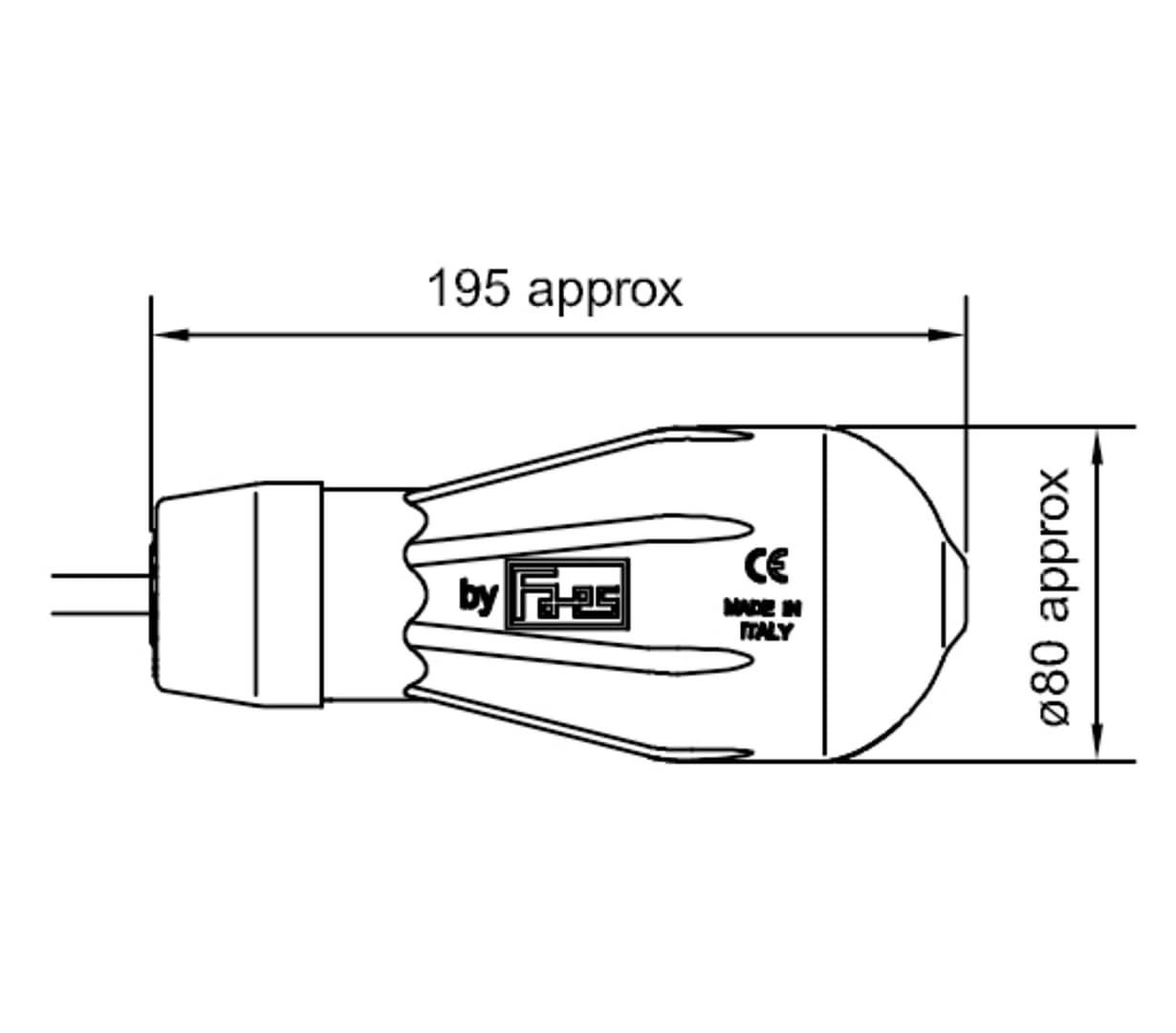Titanio disegno tecnico